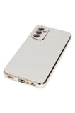 Samsung Galaxy M23 Kılıf Volet Silikon - Beyaz