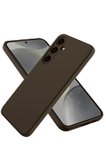 Samsung Galaxy A26 Kılıf First Silikon - Kahverengi-(5796)