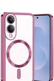 CPT83 Samsung Galaxy S25 Edge Kross Magneticsafe Kapak - Rose