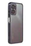 CP120 Xiaomi Redmi Note 11E Kılıf Lensli Silikon - Mor