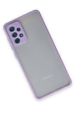 CPT83 Samsung Galaxy A72 Kılıf Montreal Silikon Kapak - Mor