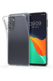 Samsung Galaxy M52 5G Kılıf Lüx Şeffaf Silikon-(5796)