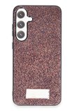 Samsung Galaxy S24 Bright Simli Kapak - Derin Mor-(5796)