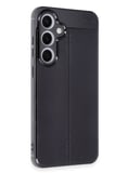 Samsung Uyumlu Galaxy S24 FE Kılıf Auto Focus Kapak - Siyah-(5796)