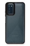 Samsung Galaxy A03S Kılıf Dora Kapak - Siyah-(5796)