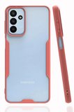 Samsung Uyumlu Galaxy M23 Kılıf Platin Silikon - Pembe-(5796)