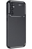 Samsung Galaxy A16 5G Kılıf Auto Focus Karbon Kapak - Siyah-(5796)