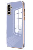CP120 Samsung Galaxy A15 4G Kılıf Volet Silikon - Mavi