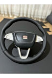 SEAT LEON 2103-2019 UYUMLU MK3 ARACA ÖZEL DİREKSİYON KILIFI