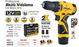 SGS 5131 Profesyonel Akülü Vidalama 12 Volt 1.5 Amper