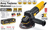 SGS5108 Profesyonel 115 - 125mm Avuç Taşlama Makinesi 850 Watt