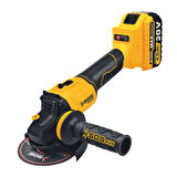 Sgs5510 Profesyonel 115Mm Akülü Avuç Taşlama Makinesi Kömürsüz Motor 20 Volt 4 Amper
