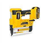 Sgs5165 - 20 Volt 4 Amper Akülü Zımba Ve Çivi Çakma Tabanca Makinesi ( Tek Akü Ve Şarj Cihazı)