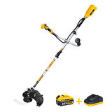 SGS5335 - 20 Volt 4 Amper Akülü Tırpan Motoru Makinesi (Kömürsüz Motor)