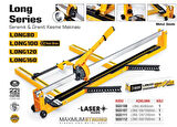 Sgs107 Lazerli Kesim - Long 100 Uzun Seramik Granit Fayans Kesme Makinesi 1000Mm