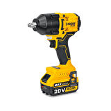 Sgs5503 - 1/2 - 20 Volt 4 Amper 650 Nm Tork Akülü Darbeli Somun Sıkma Sökme Makine Seti Tek Akülü