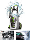 LUTİAN LT701G-2500 - 195 BAR Elektrikli Basınçlı Yıkama Makinası İndiksüyon Motor (Kömürsüz) 220 Volt - 2500 Watt