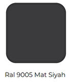AKÇALI VUAL - RAL9005M Mat Siyah Akrilik Sprey Boya 400 ML (Made in Germany)