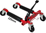 NT TOOLS 225mm Tekerlekli Mekanik Araç Taşıma Sehpası Krikosu 700 KG