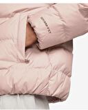 Nike Womens Storm Fit Pink Puffer Down Warm Winter Jacket Coat Somon Pembe Şişme Mont DQ5903-601