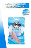 Bağcık + Icemen Unisex Silikon Topukluk 2'li Set
