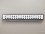 60CM YALITIM ETEKLİ 360 DERECE YANDAN ÇIKIŞLI DUŞ IZGARASI Q50