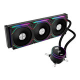Dragos FrostBite 360 Intel-AMD 360MM Isı Göstergeli ARGB Siyah Sıvı Soğutucu