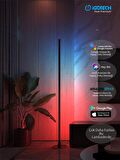 İgotech Pixel Premium ARGB Kumandalı Mobil Kontrollü Wifi Bluetooth Akıllı Led Lambader- Siyah- 150cm
