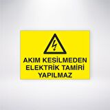 Akım Kesilmeden Elektrik Akımı Yapılmaz