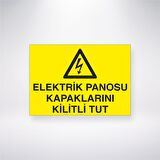 Elektrik Panosu Kapaklarını Kilitli Tut