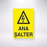 Ana Şalter Sticker 20X28 Cm