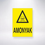 Amonyak Sticker 20X28 Cm