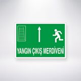 Yangın Çıkış Merdiveni Üstte