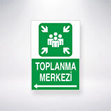 Toplanma Merkezi <-- Sticker 20X28 Cm
