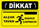 Alçak Tavan 21x29 Arkası Yapışkanlı Sticker