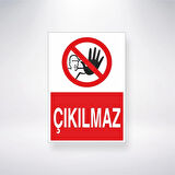 Çıkılmaz Sticker 20X28 Cm