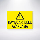 Kayışları Elle Ayarlama Sticker 20X28 Cm