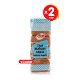İHE TAM BUĞDAY UNLU SANDVİÇ EKMEĞİ 400 g (2 ADET)
