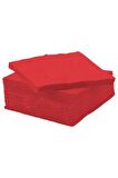 IKEA Fantastısk 50 Adet Peçete 40x40 Cm - Kırmızı