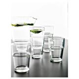 Ikea Reko Cam 6'lı Bardak 170 ml 