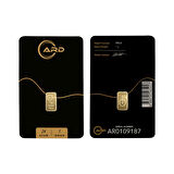 İstanbul Bilezik ARD 1 gr 24 Ayar Külçe Altın 9 Adet