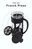 Siyah French Press 350ml