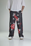 Chinese Desenli Baggy Pantolon