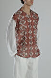 Etnik Desenli Yazlık Sweat