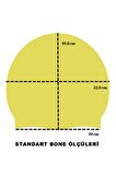Silikon Bone Yüksek Kalite Havuz Ve Deniz Yüzücü Bonesi Çocuk Beyaz