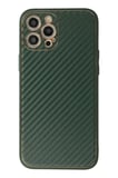 Newface Apple iPhone 12 Pro Kılıf Coco Karbon Silikon - Yeşil