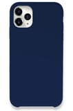 Newface Apple iPhone 11 Pro Max Kılıf Lansman Legant Silikon - Lacivert