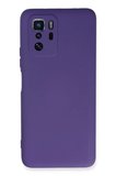 Newface Xiaomi Poco X3 GT Kılıf Nano içi Kadife Silikon - Mor