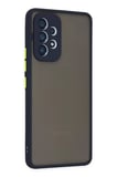 Newface Samsung Galaxy A73 5G Kılıf Montreal Silikon Kapak - Lacivert