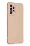Newface Samsung Galaxy A53 5G Kılıf Nano içi Kadife Silikon - Pudra